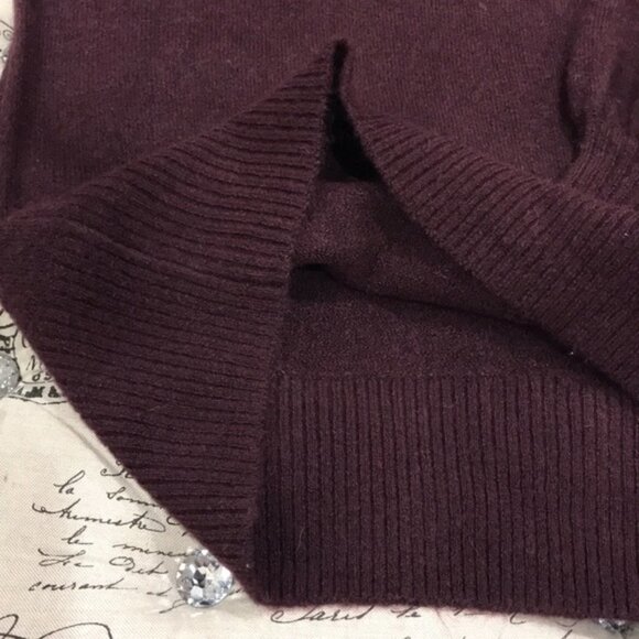 Vince Camuto Mutton Sleeve Mock Neck Sweater - Picture 4 of 6